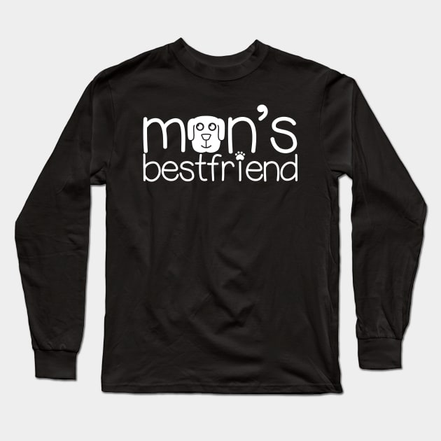 Man's Bestfriend Long Sleeve T-Shirt by MRSY